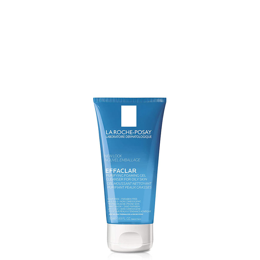 La Roche-Posay Effaclar Purifying Foaming Gel for Oily and Sensitive Skin - 50ml - New Moon Beauty