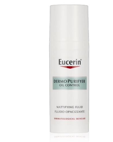 Eucerin DermoPurifyer Oil Control Mattifying Fluid for the Face with Salicylic Acid - New Moon Beauty