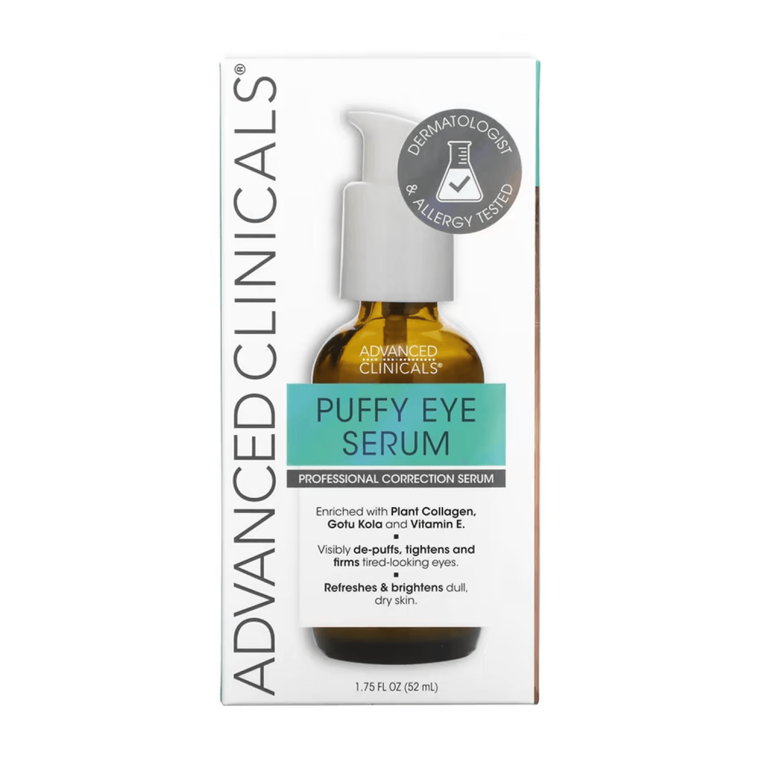 Advanced Clinicals Puffy Eye Professional Correction Serum - 52ml