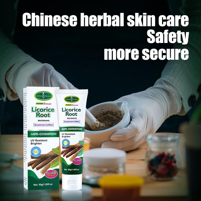 Aichun Beauty Licorice Root Sunscreen Lotion AntiOxidation 50gm