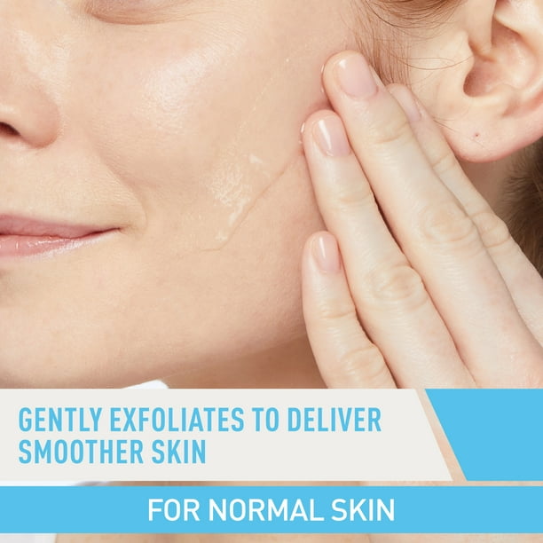 CeraVe Renewing SA Cleanser -  Salicylic Acid Foaming Gel Face Wash for a Smooth Complexion