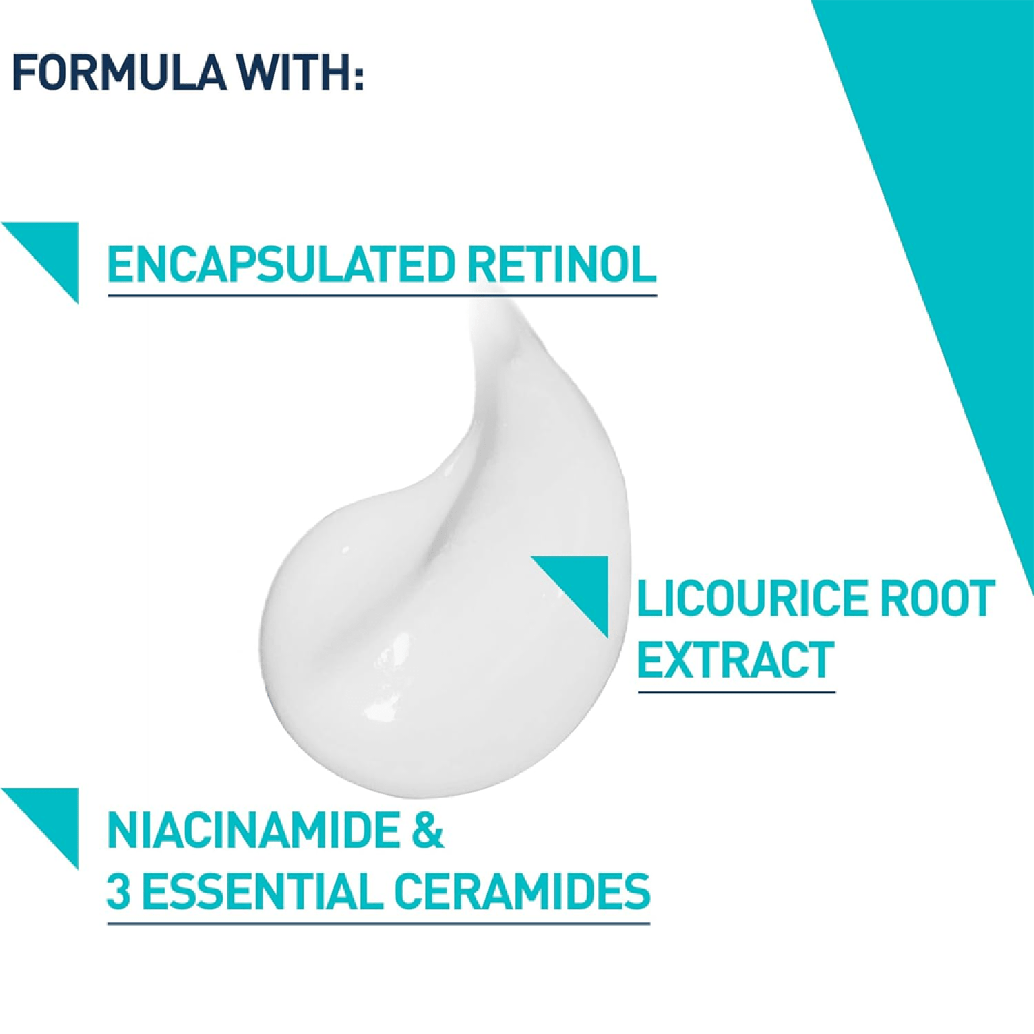 Cerave Retinol Serum for Diminishing Post-Acne Marks and Pores with Retinol, Licorice Root Extract, and Niacinamide - 30ml