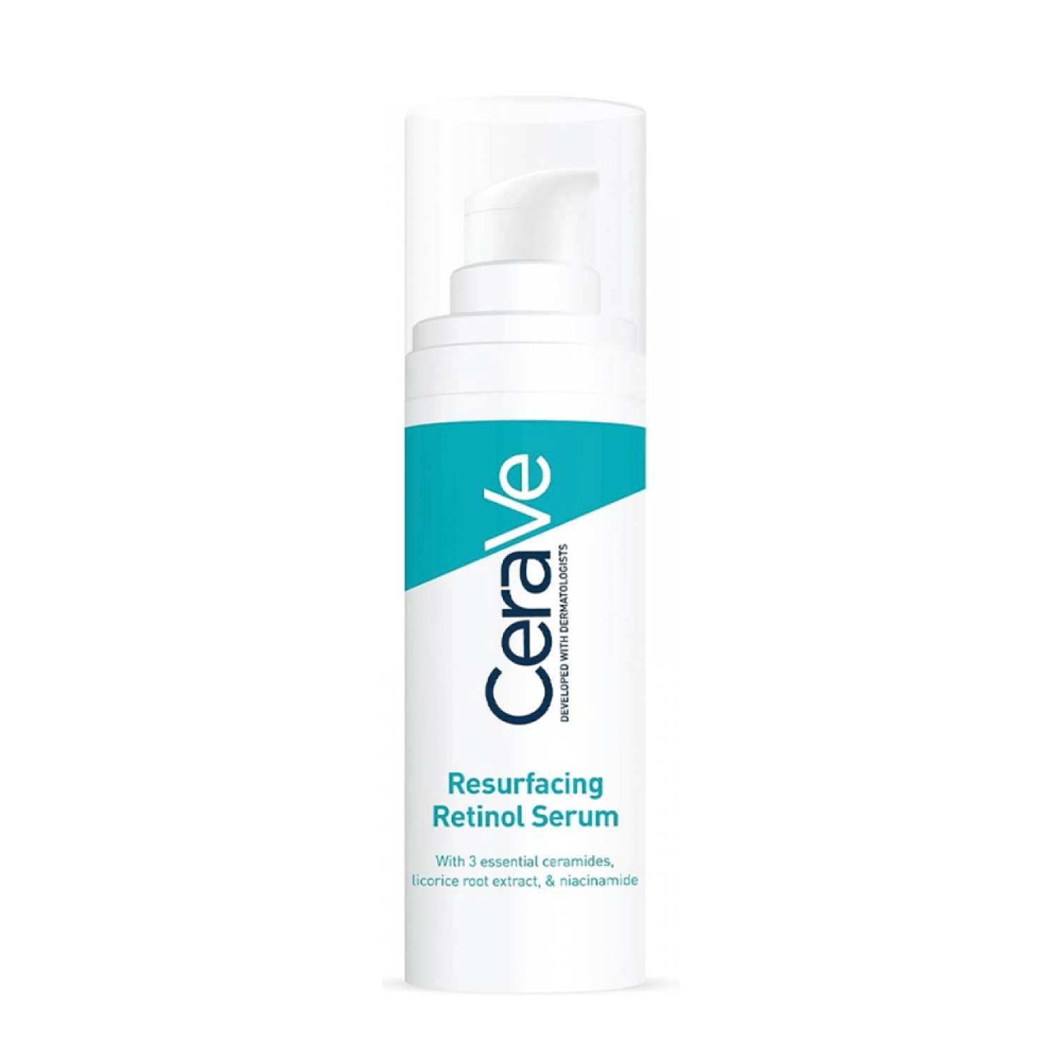 Cerave Retinol Serum for Diminishing Post-Acne Marks and Pores with Retinol, Licorice Root Extract, and Niacinamide - 30ml