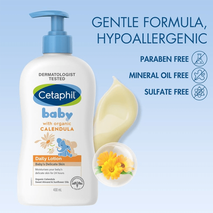 Cetaphil Baby Daily Lotion for Face and Body - 400ml