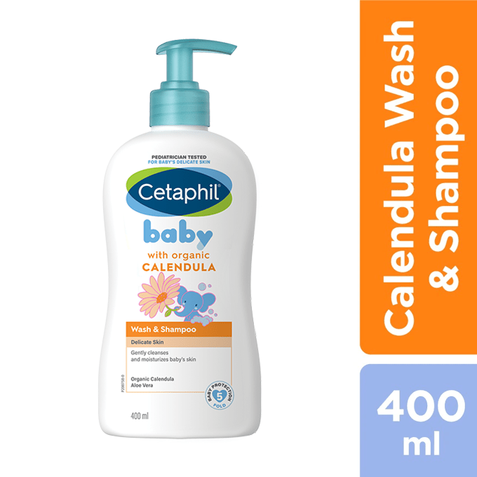 Cetaphil Baby Face & Body Wash and Shampoo - 400ml