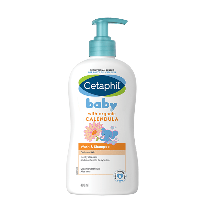 Cetaphil Baby Face & Body Wash and Shampoo - 400ml