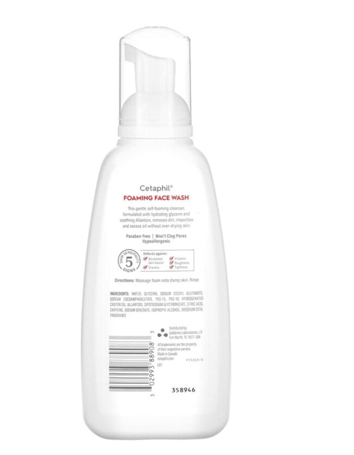 CETAPHIL Foam Cleanser for Sensitive Skin