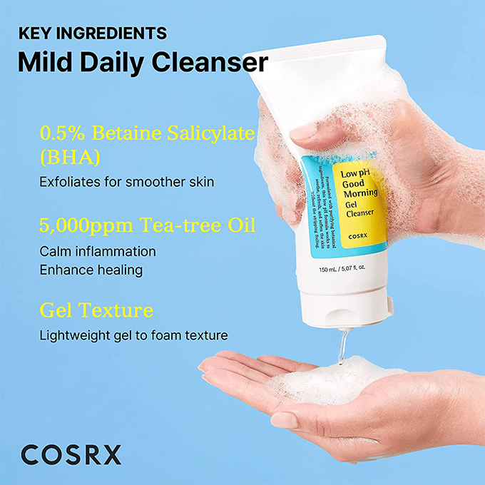 Cosrx Low pH Good Morning Gel Cleanser - 150ml