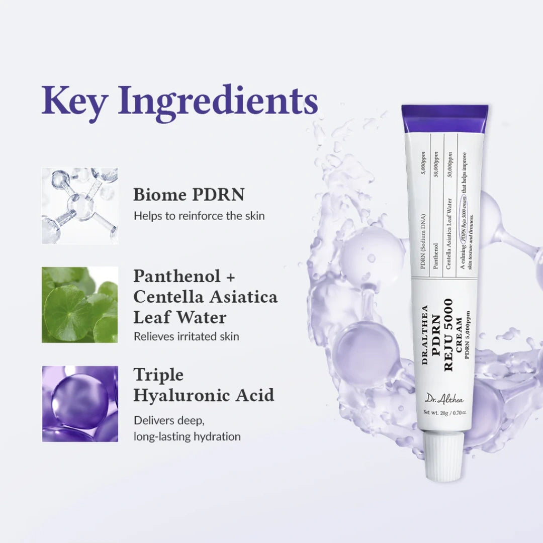 Dr.Althea PDRN Reju 5000 Cream - 20g - New Moon Beauty