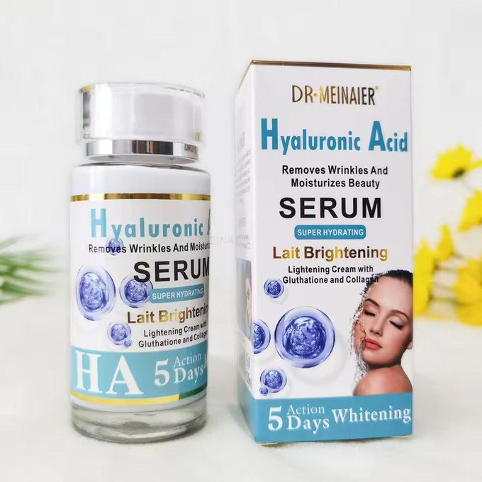 Dr Meinaier Hyaluronic Acid Serum Cream Removes Wrinkles And Moisturizes Skin Beauty Serum Super Hydrating Body Lotion Cream For All Skin Types Lightening Face Cream With...