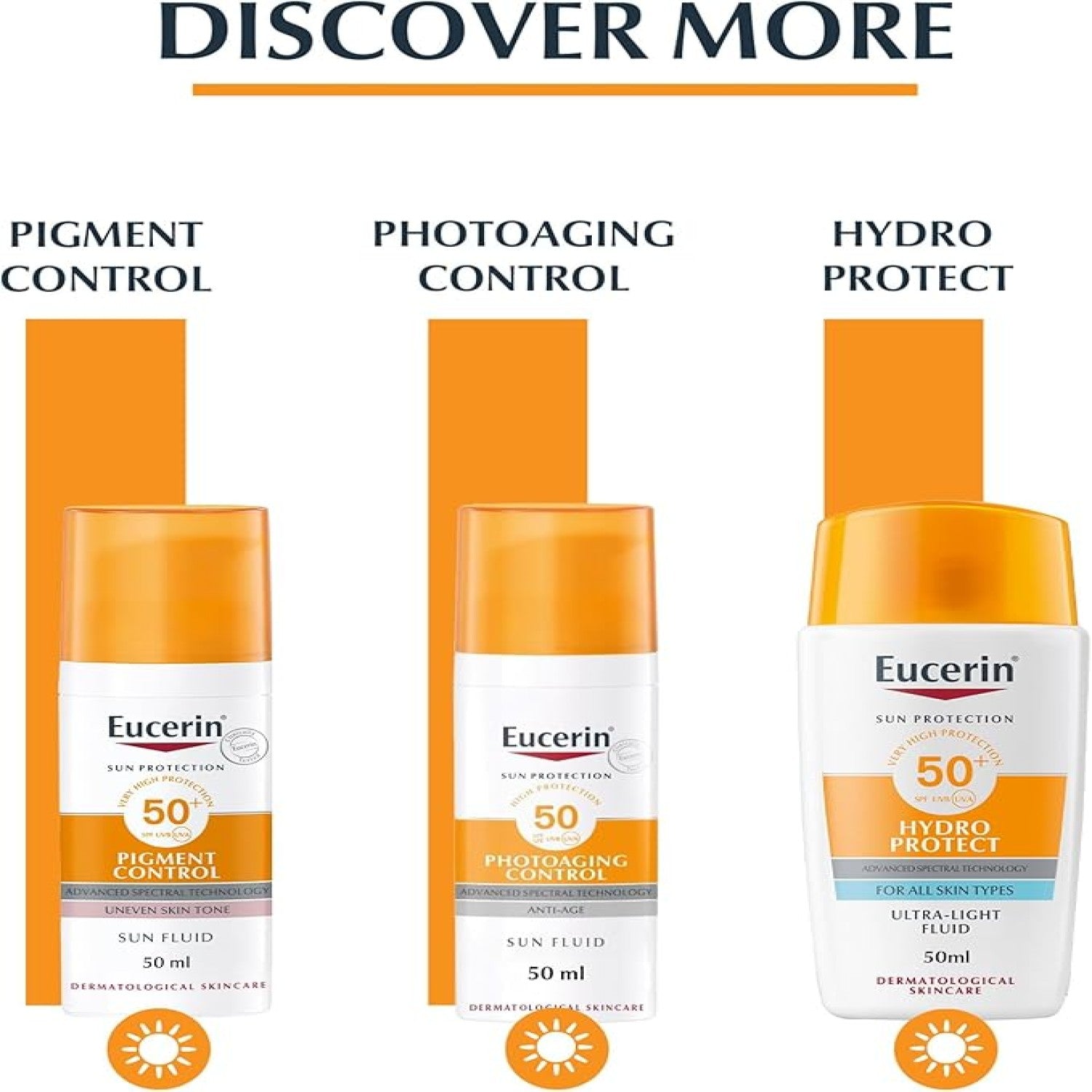 Eucerin Sun Gel-Creme Oil Control Dry Touch SPF 50+ - 50ml