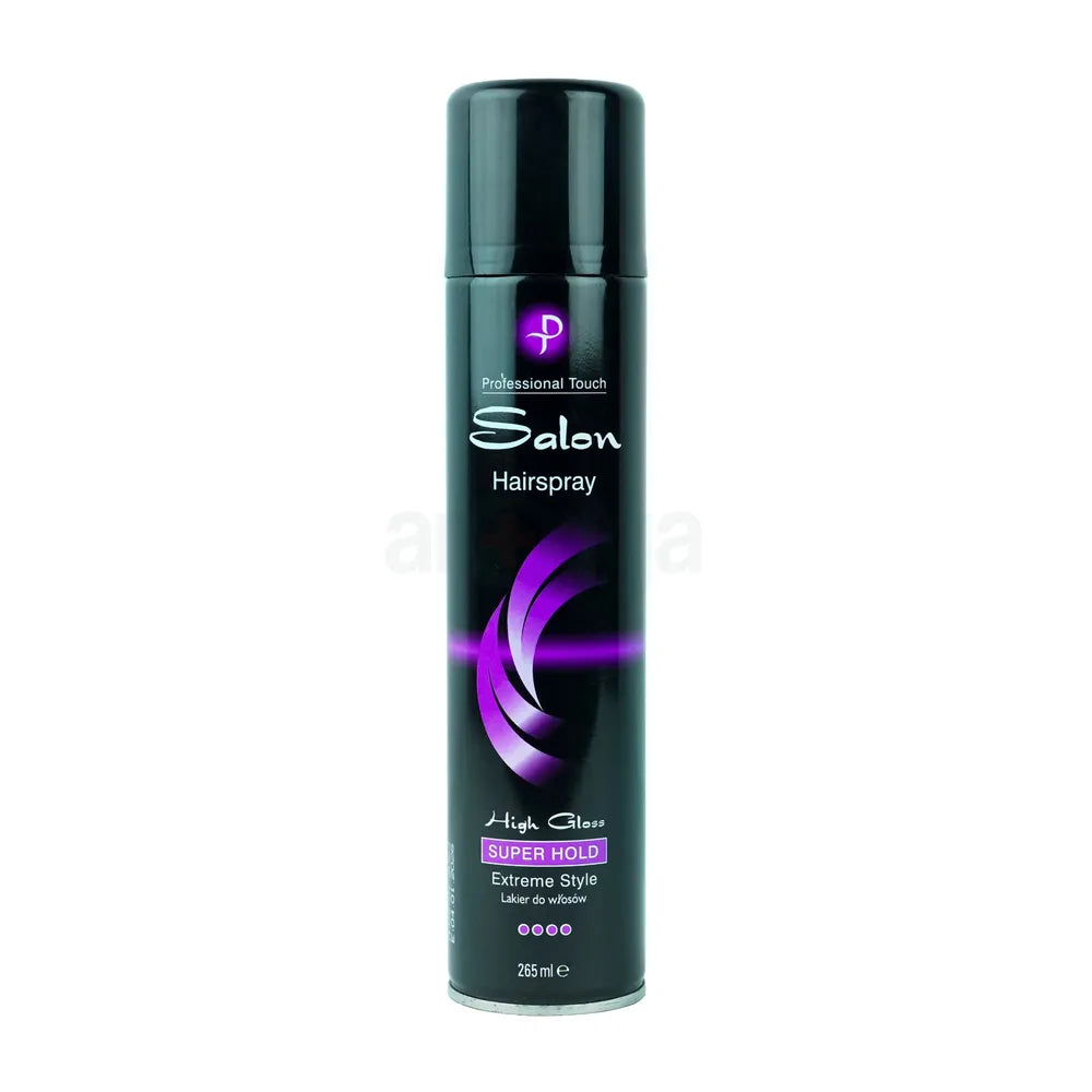 High Gloss Super Strong Hairspray by Professional Touch Salon