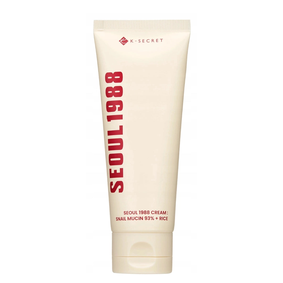 K-Secret Seoul 1988 Cream Snail Mucin 93% + Rice - 100ml