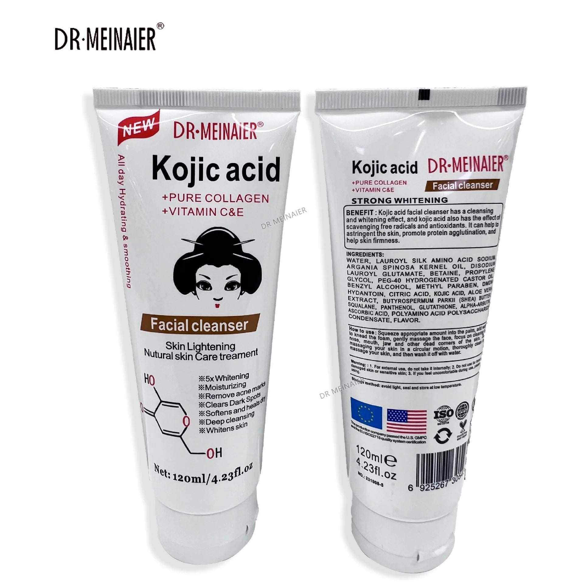 Kojic Acid Facial Cleanser for Skin Care