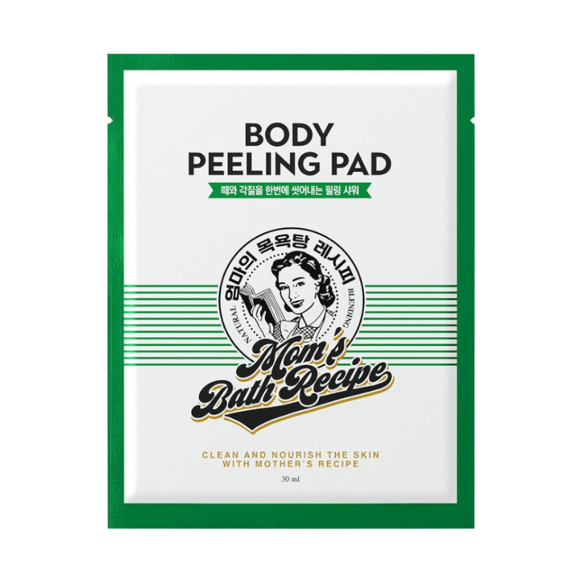 Mom's Bath Recipe Body Peeling Pad - 1 Piece