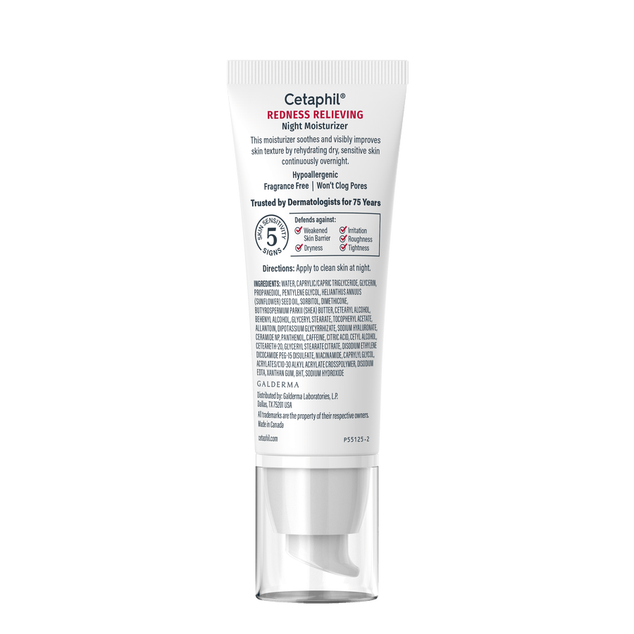 Night Moisturizer for Soothing Redness