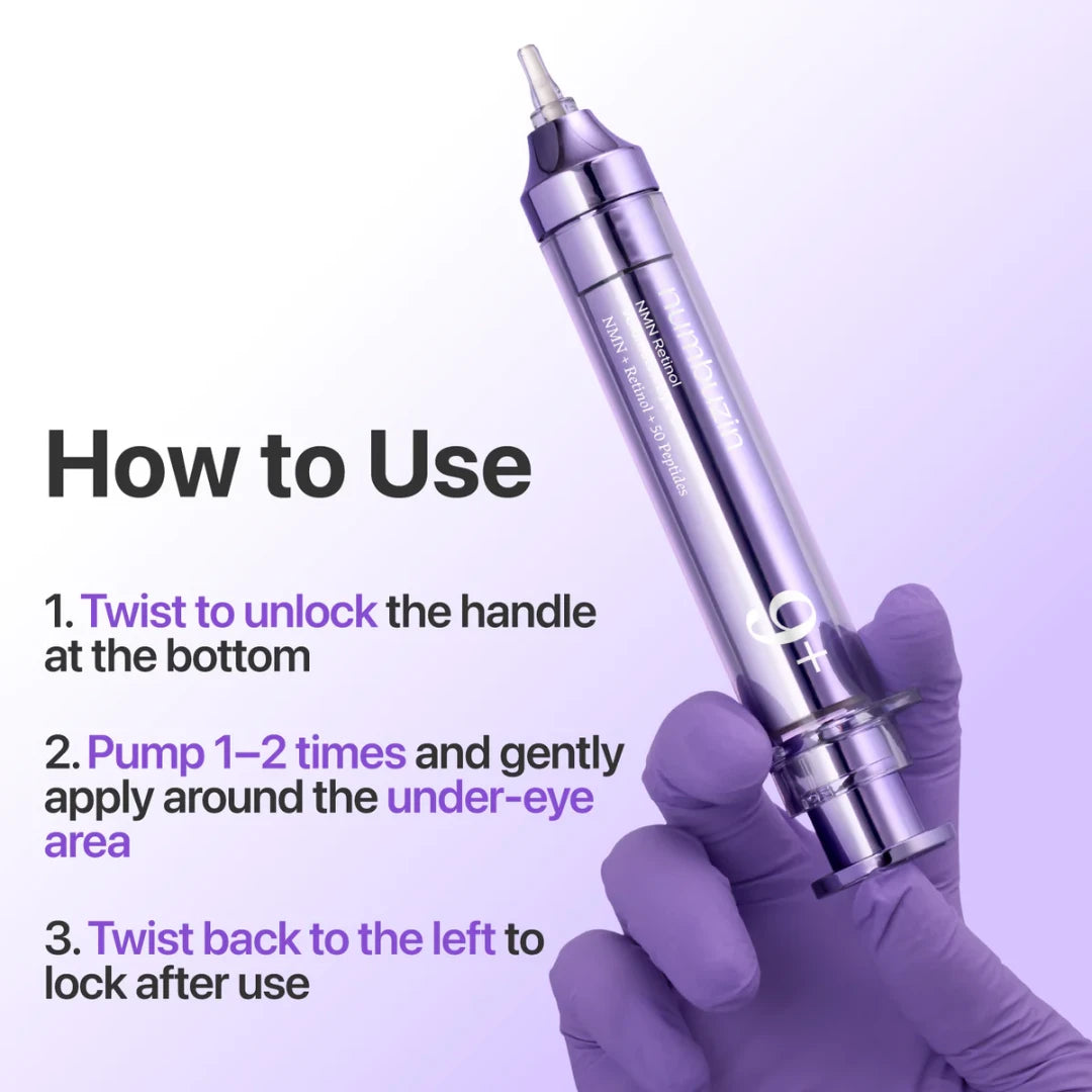 كريم العين Numbuzin No.9 NAD+ Retinol Volumetox - 10 مل