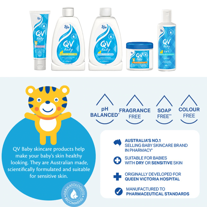 QV Baby Hydrating Cream - 250g