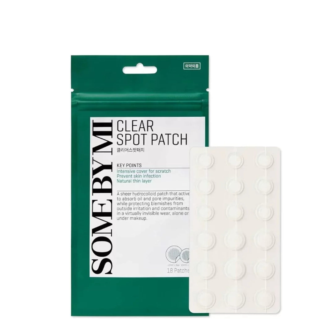 لصقات علاج حب الشباب من سوم باي مي، 30 يومًا، لعلاج البقع - 18 قطعة