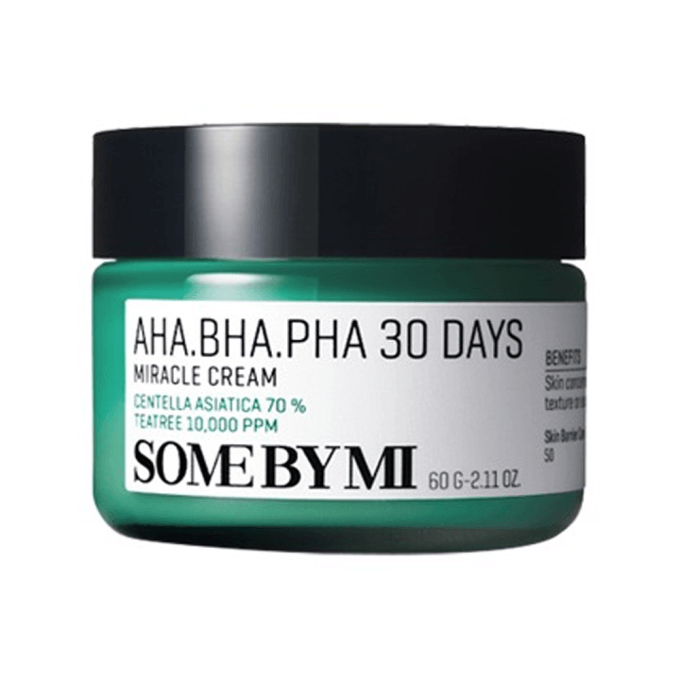 Some By Mi 30 Days Miracle Cream with AHA, BHA, and PHA - 60g