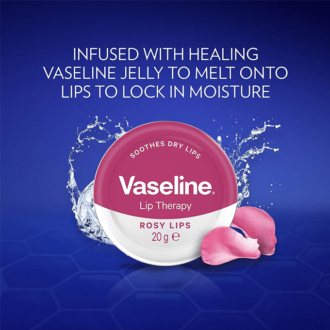 Vaseline Lip Therapy Rosy - 20gm